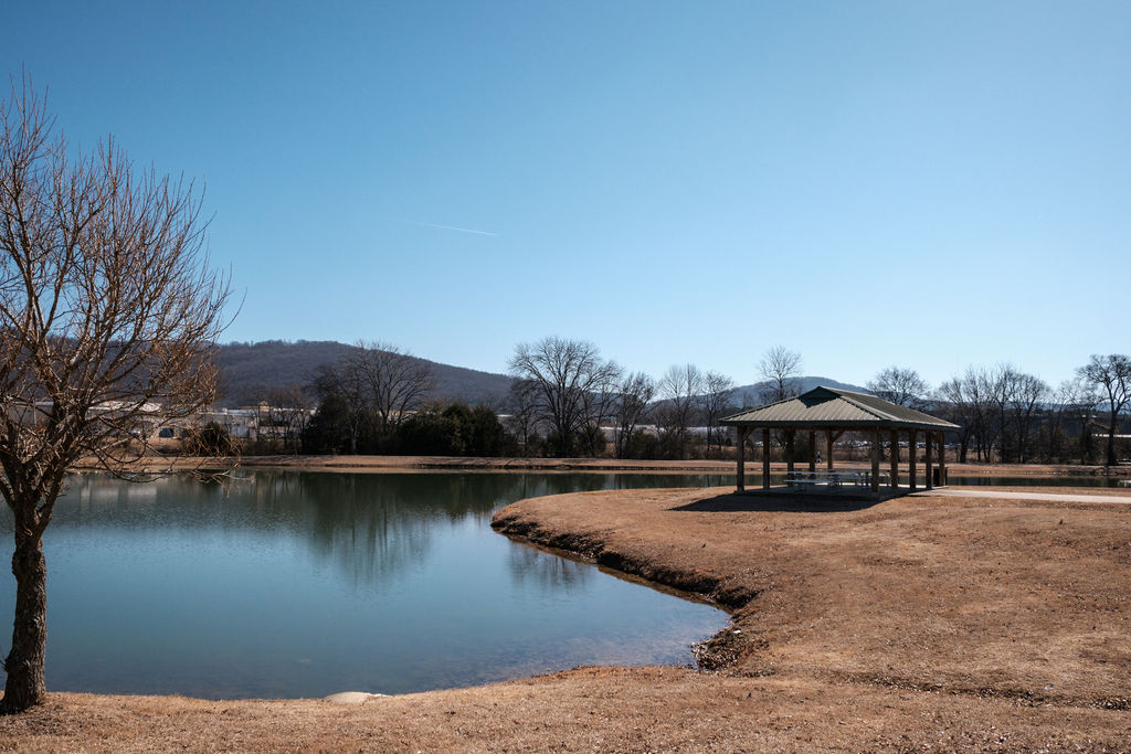 Pond and green space near Lendon